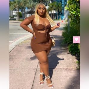 BaddieVille Mini Dress